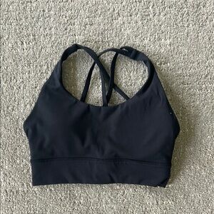Black Women's Sports Bra